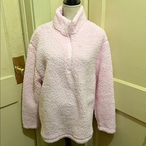 Bobbie Brooks Pink Sherpa Sweatshirt